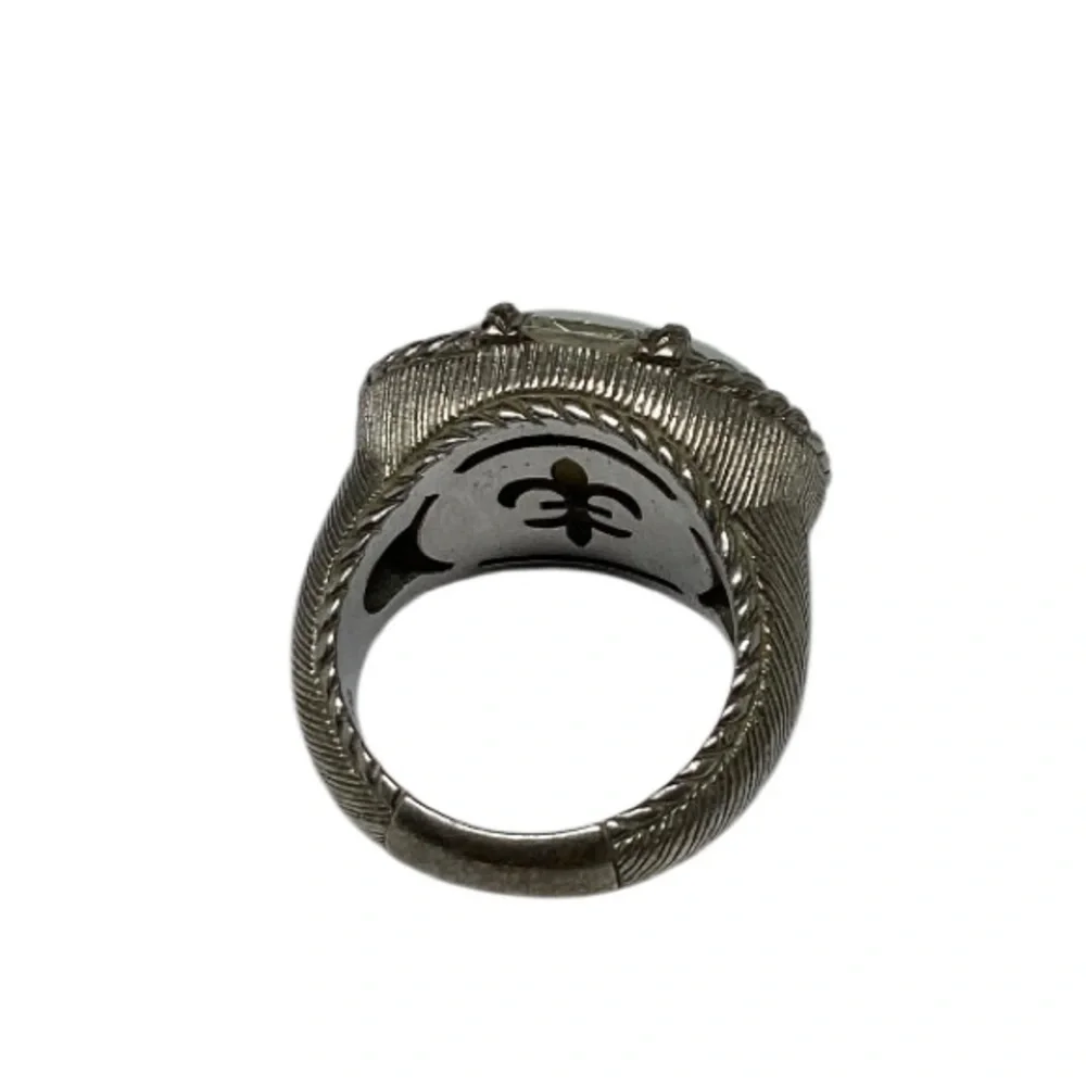 Judith Ripka sterling silver ring